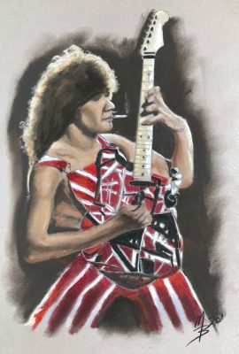 Eddie Van Halen by Michael Brown