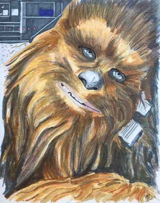 Chewbacca-Wookiee-Star wars